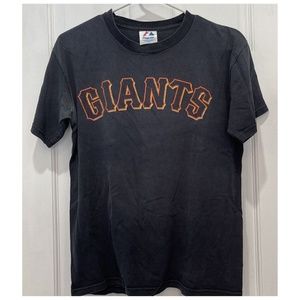 San Francisco Giants Barry Bonds T Shirt By Majestic Women’s Size Large